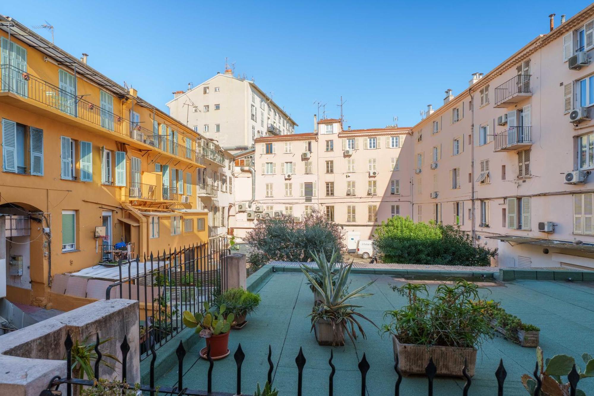 Nice Renting - Love Room Massena - Luxe Room - Jacuzzi - Terrace - King Bed - Ac Exterior foto